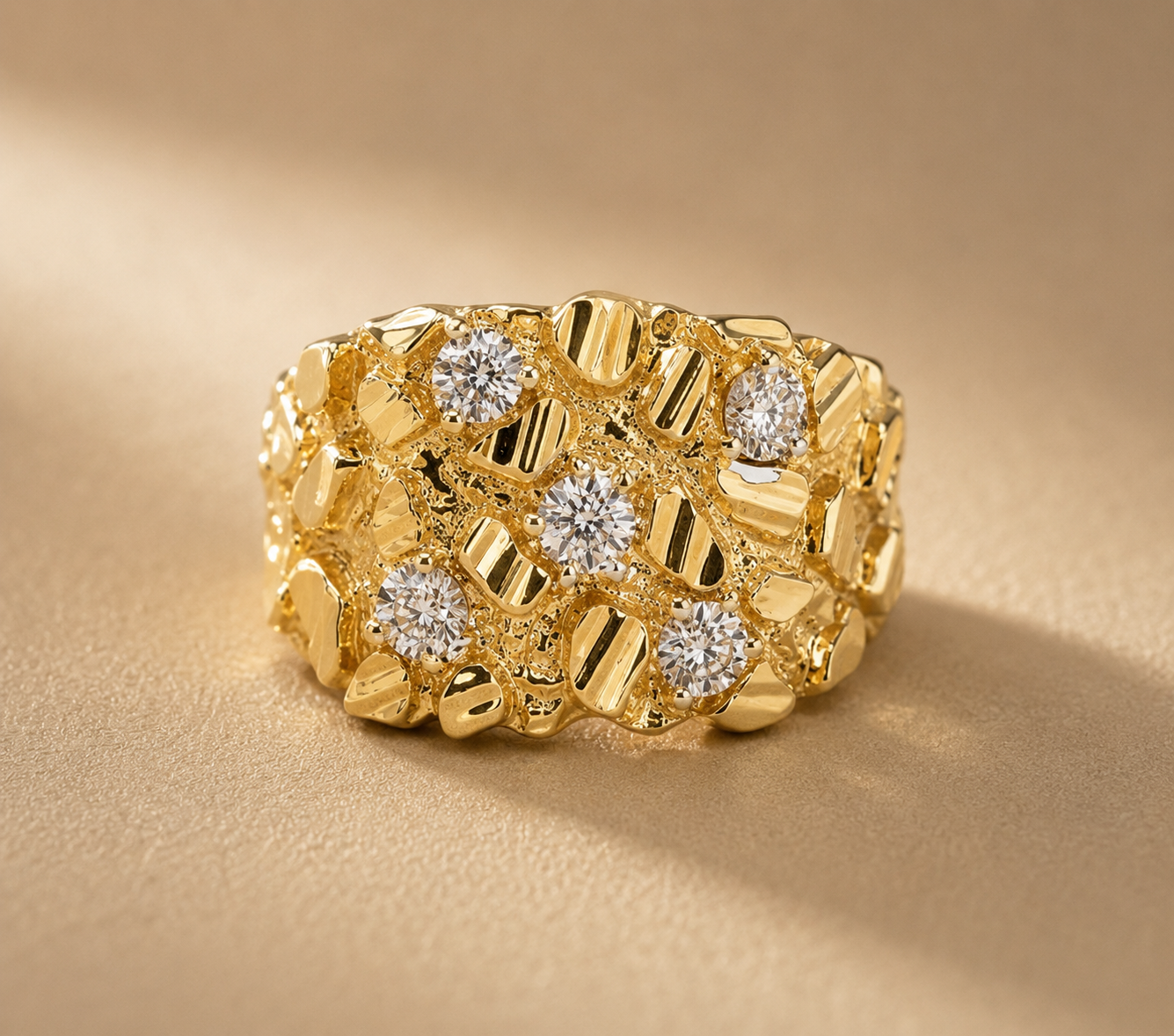 Gilded Luxe Ring