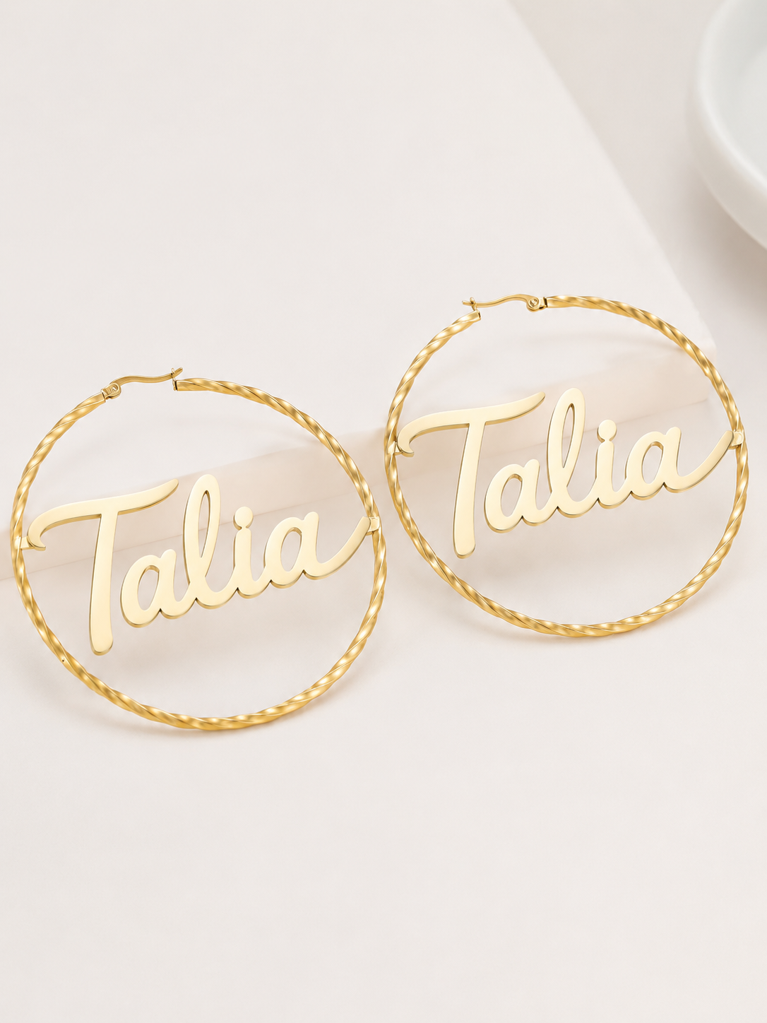 Golden Muse Hoops