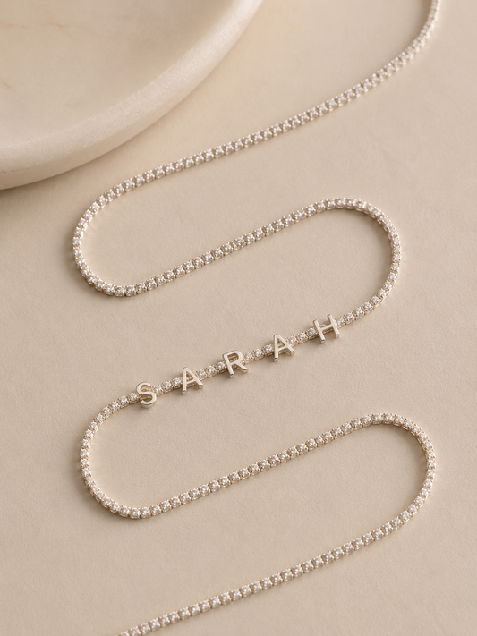 Starlight Initial Necklace