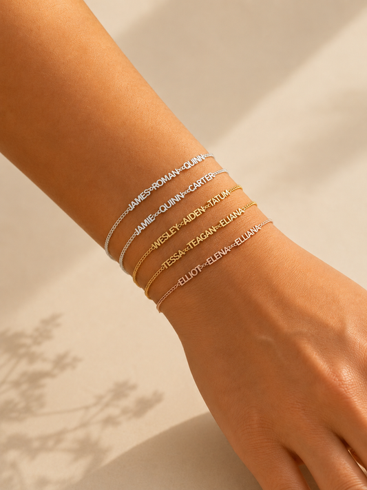 Forever Linked Name Bracelet
