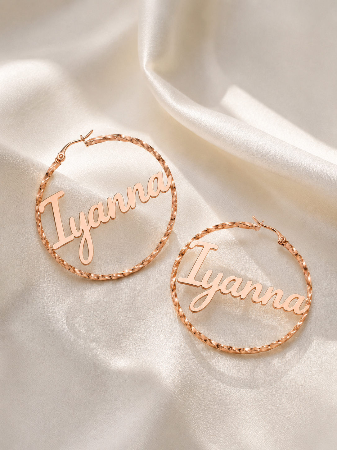 Golden Muse Hoops