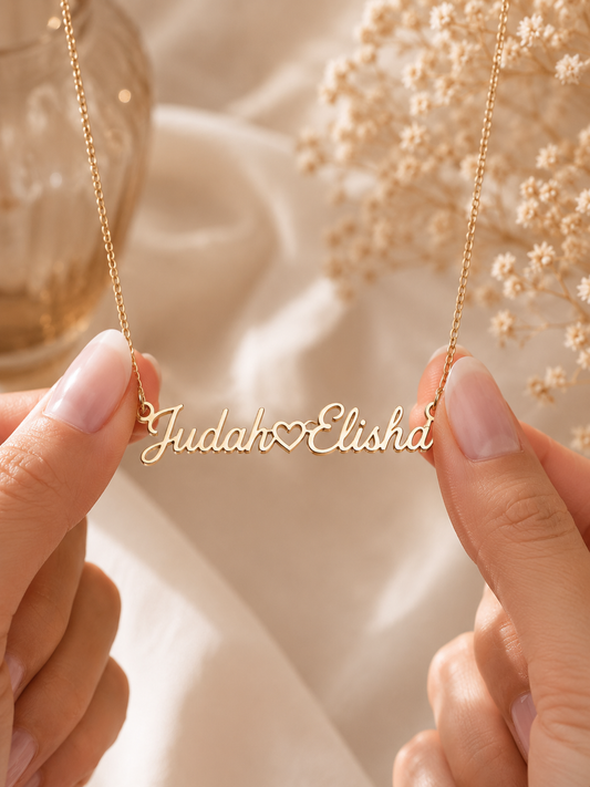 Heartline Name Necklace