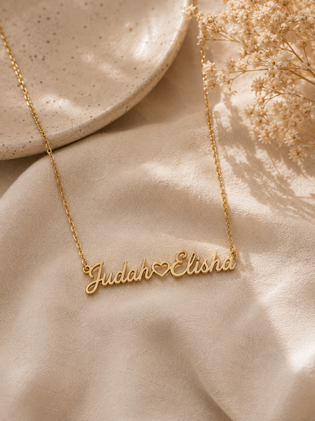 Heartline Name Necklace