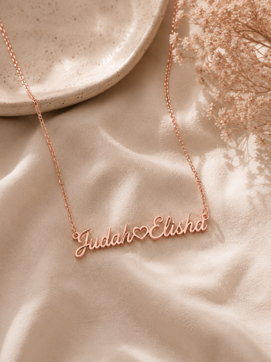 Heartline Name Necklace